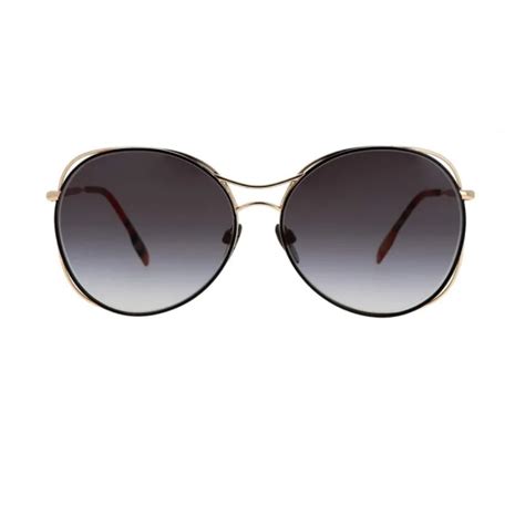 BURBERRY BE3105 Round Sunglasses For Women 